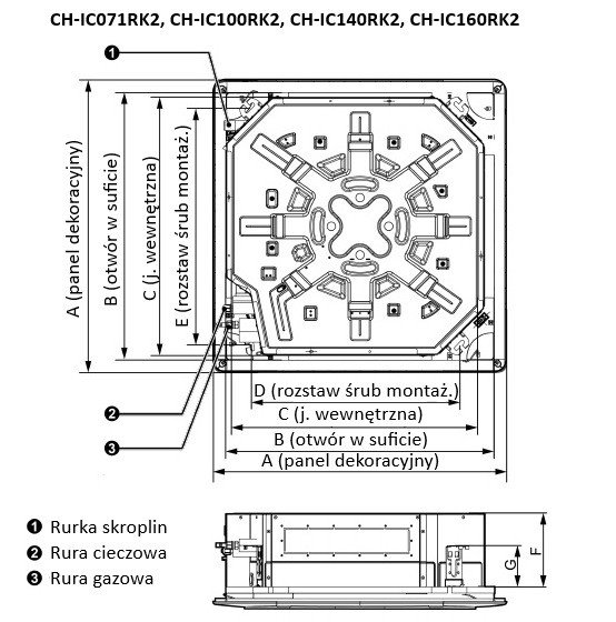 Wymiary - Kasetonowe "2"